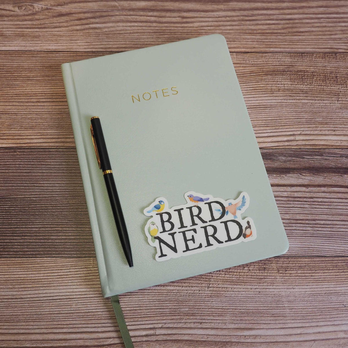 Bird Nerd Birding Sticker - Cute Birdwatcher Gift