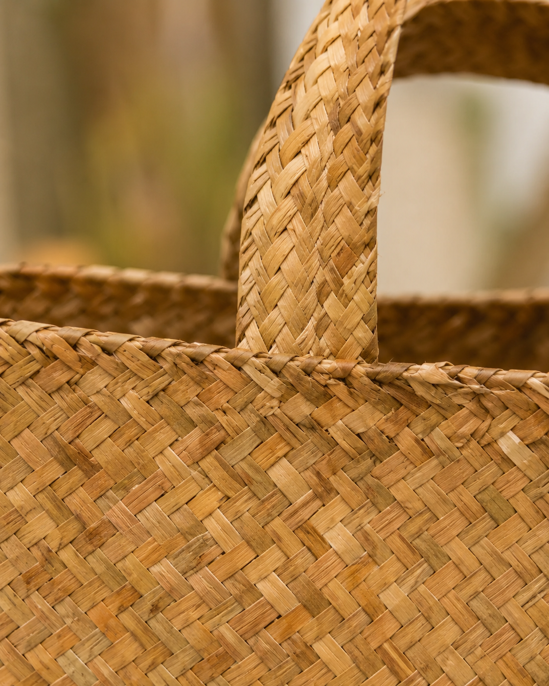 Isla Woven Tote Bag