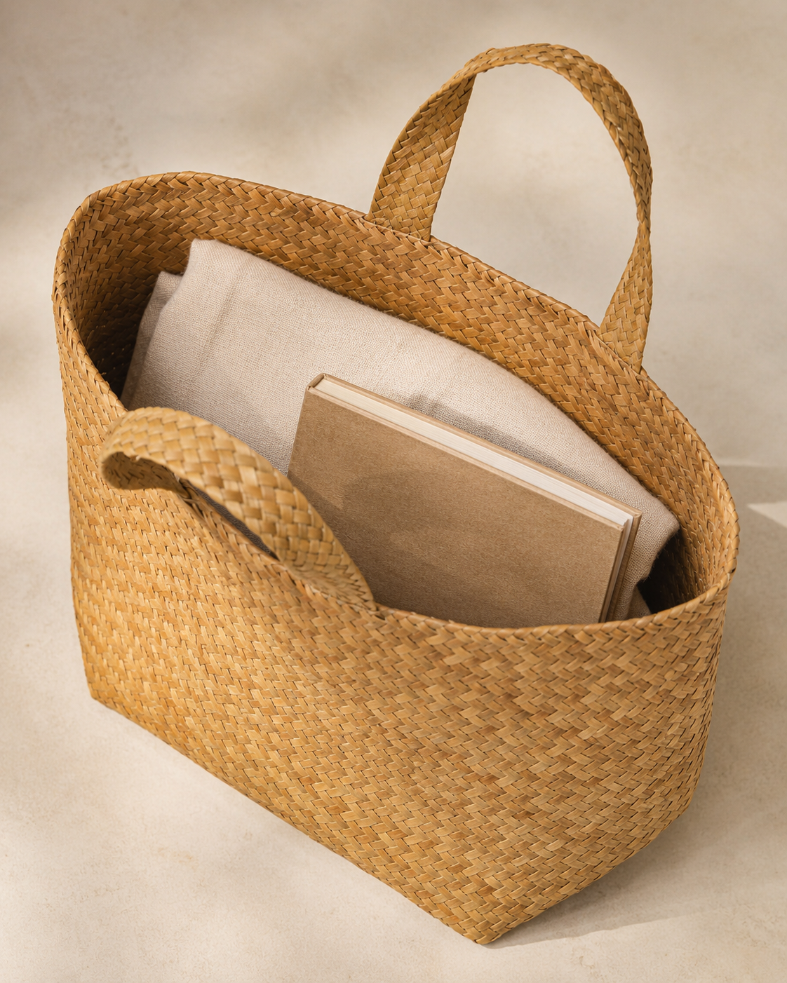 Isla Woven Tote Bag