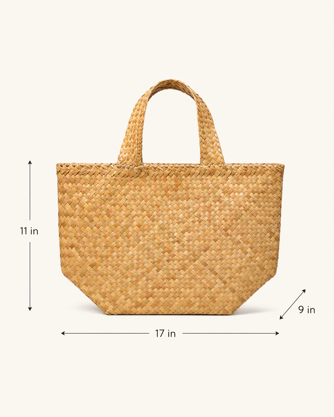 Isla Woven Tote Bag