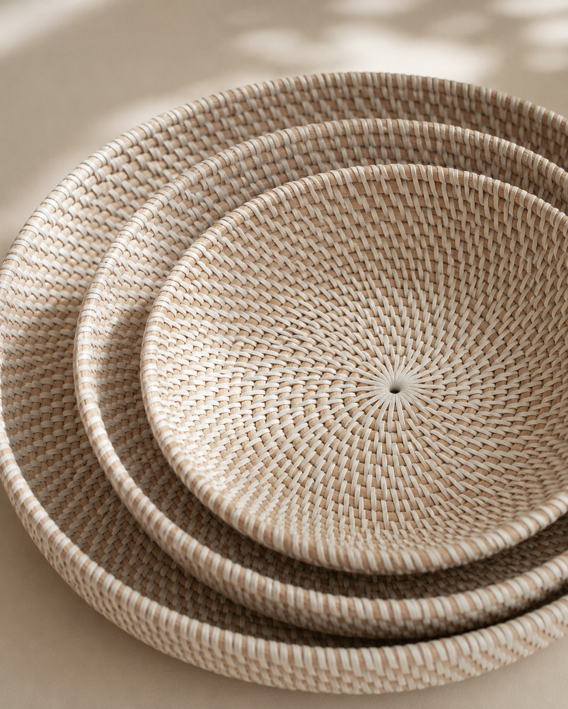Tiga Woven Nesting Bowls