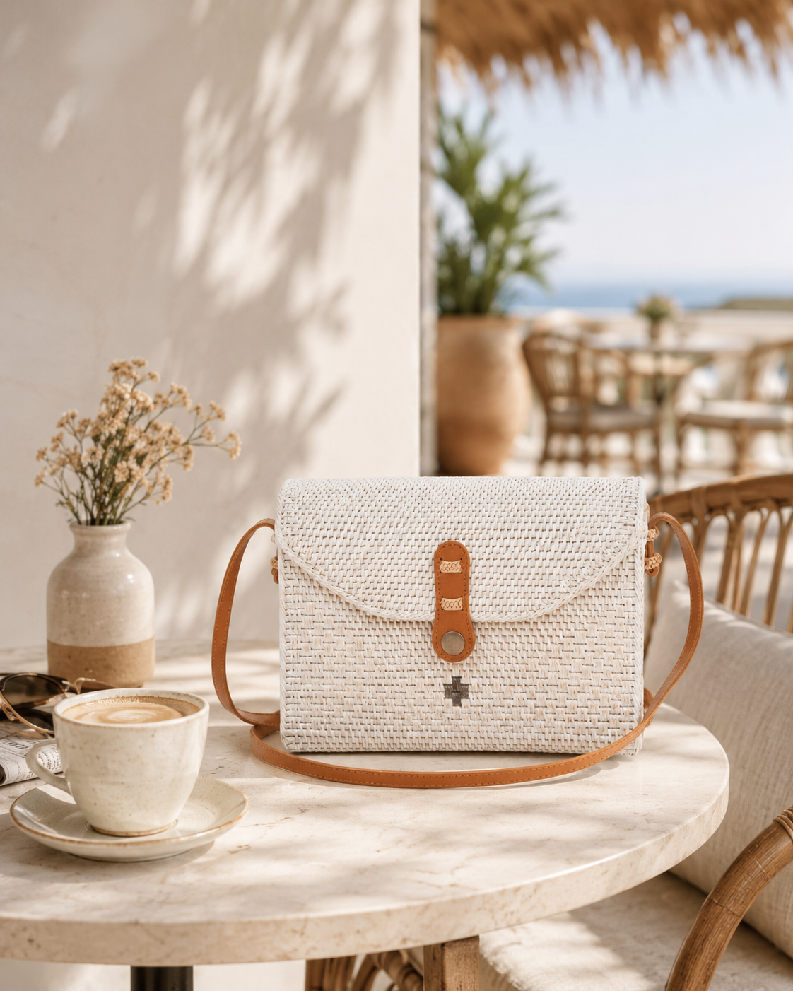 Kota Rattan Purse