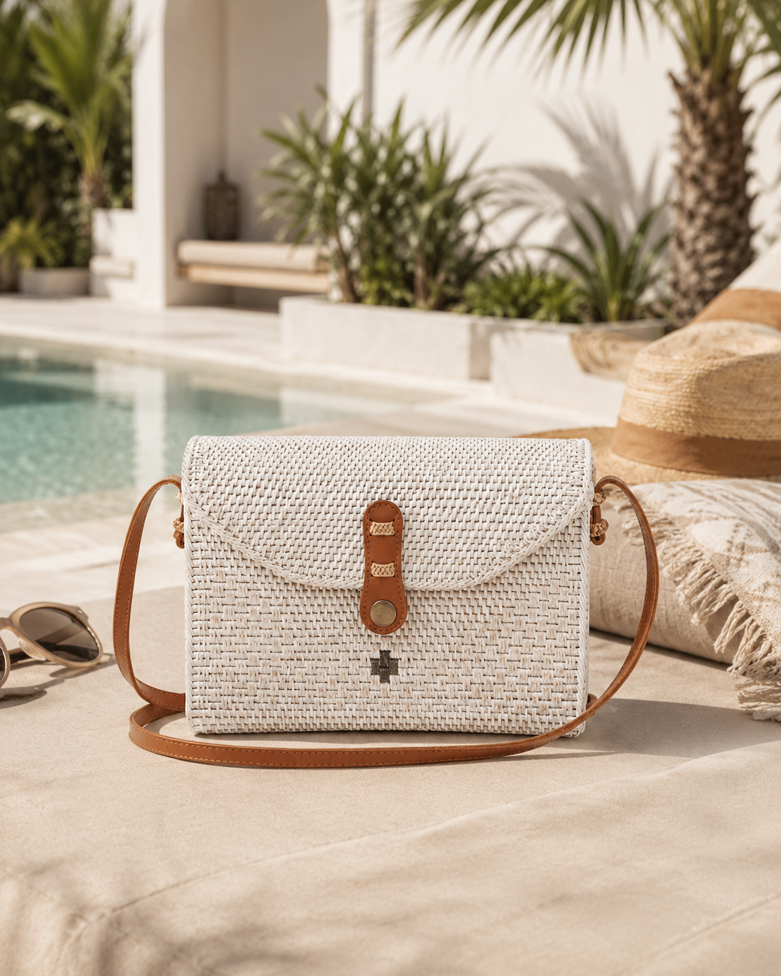 Kota Rattan Purse