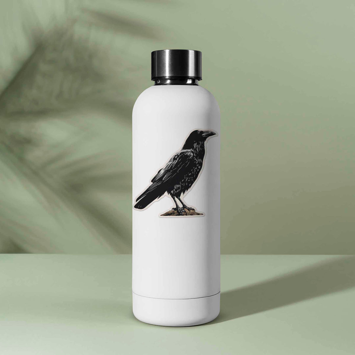 Crow Birdwatching Sticker