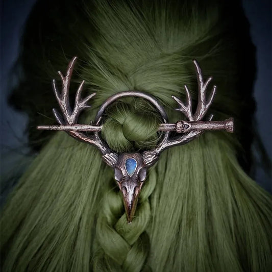 Moonstone Copper Hair Sticks