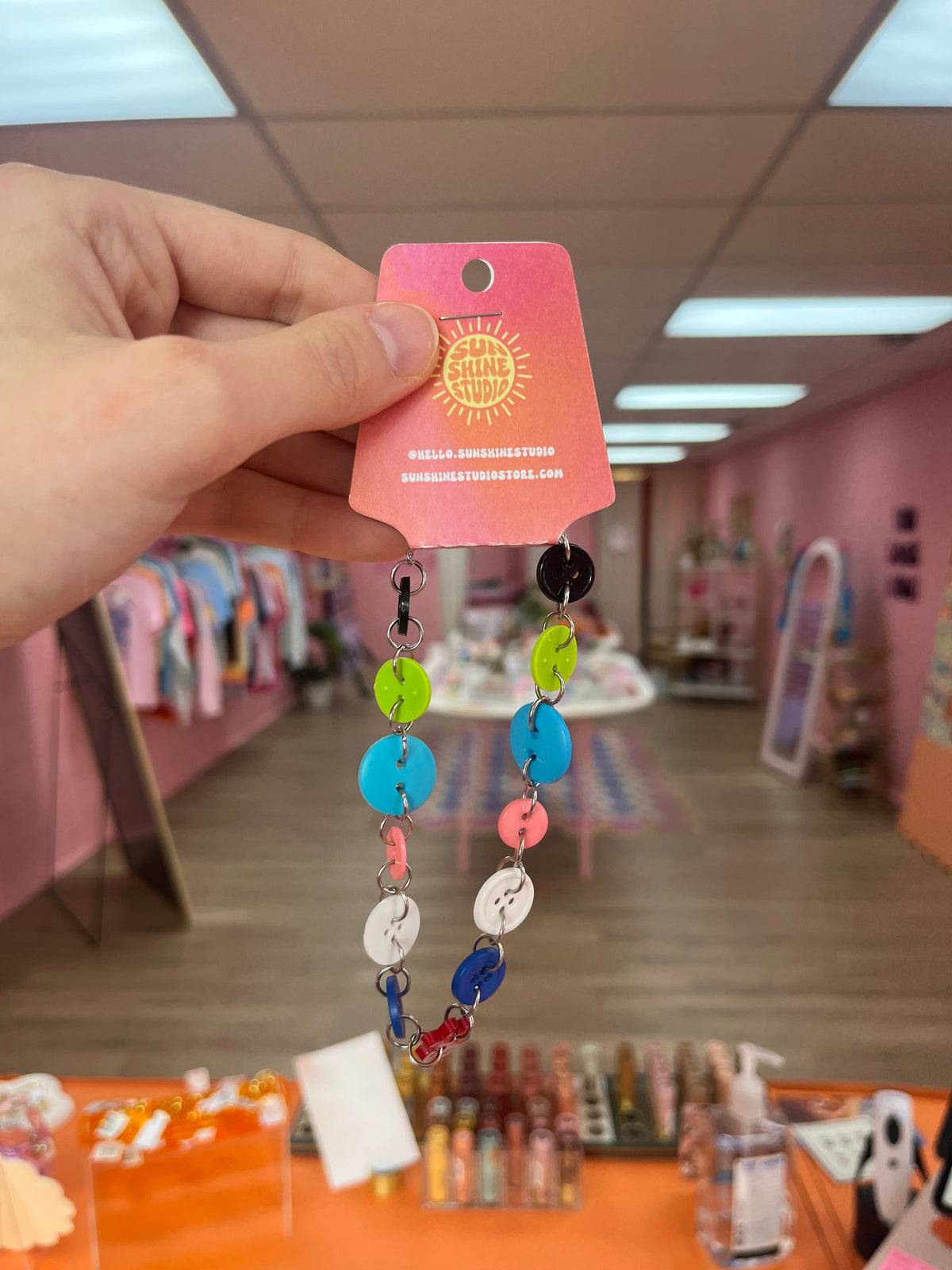 Button bracelet