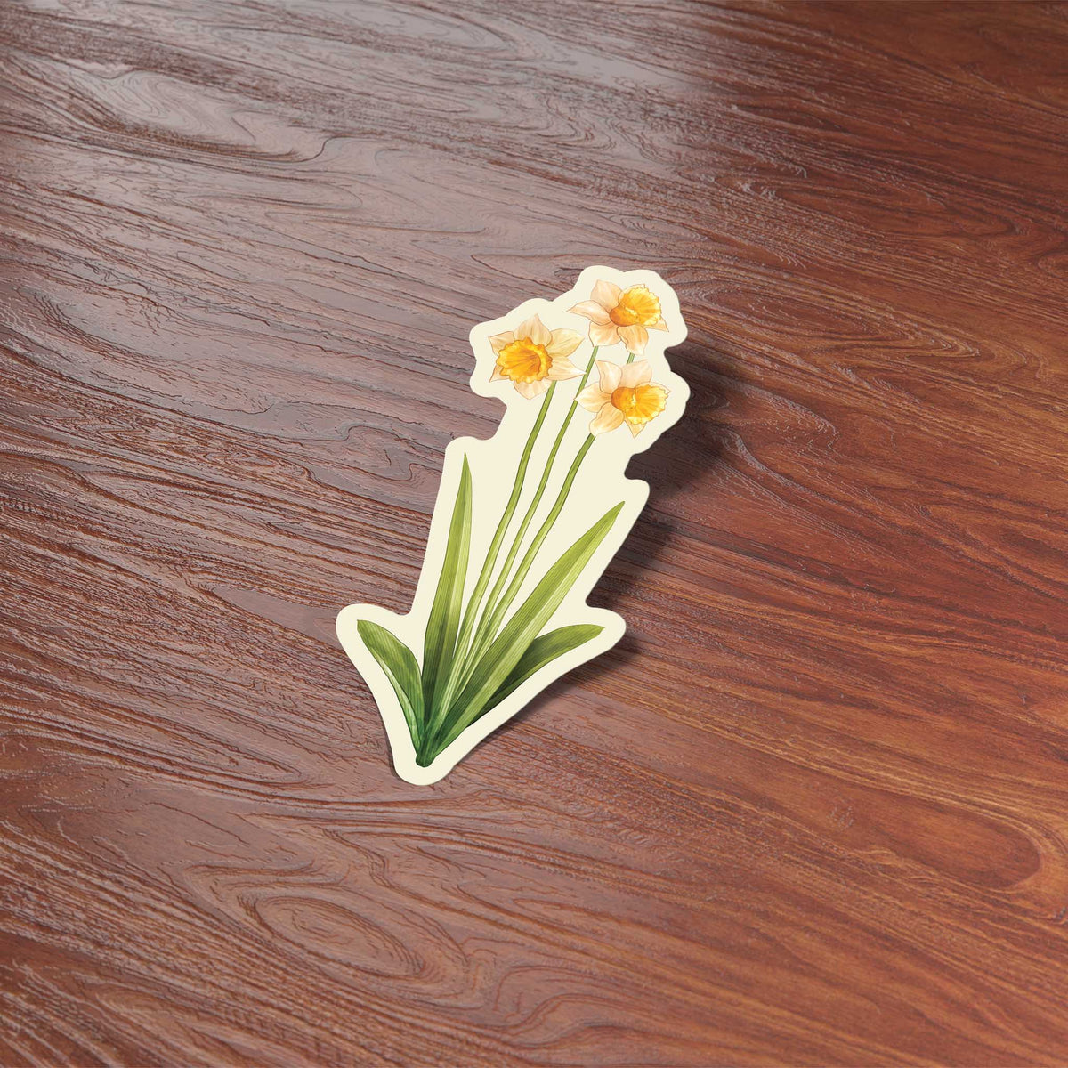 Mini Daffodil Flower Sticker