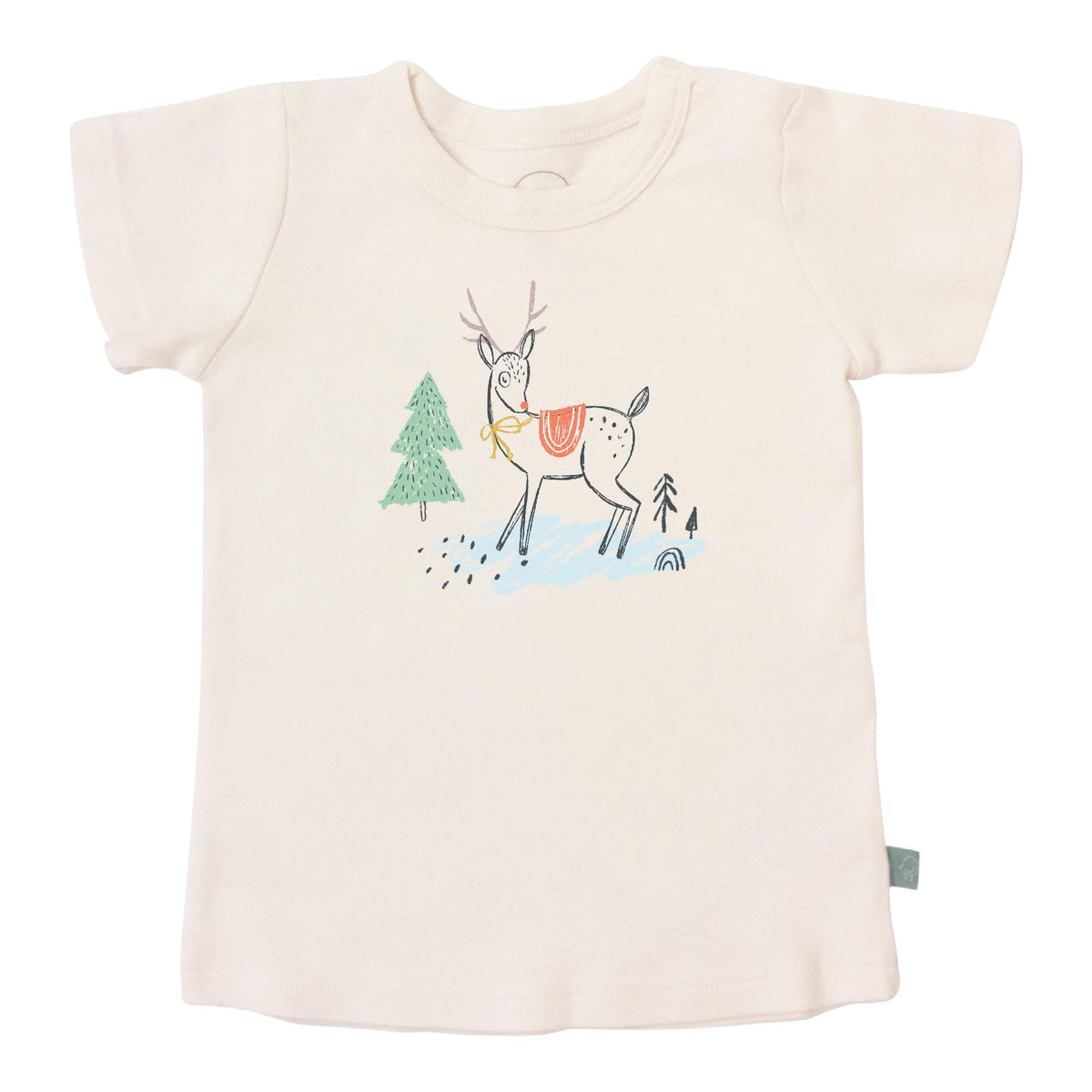 graphic tee | christmas deer
