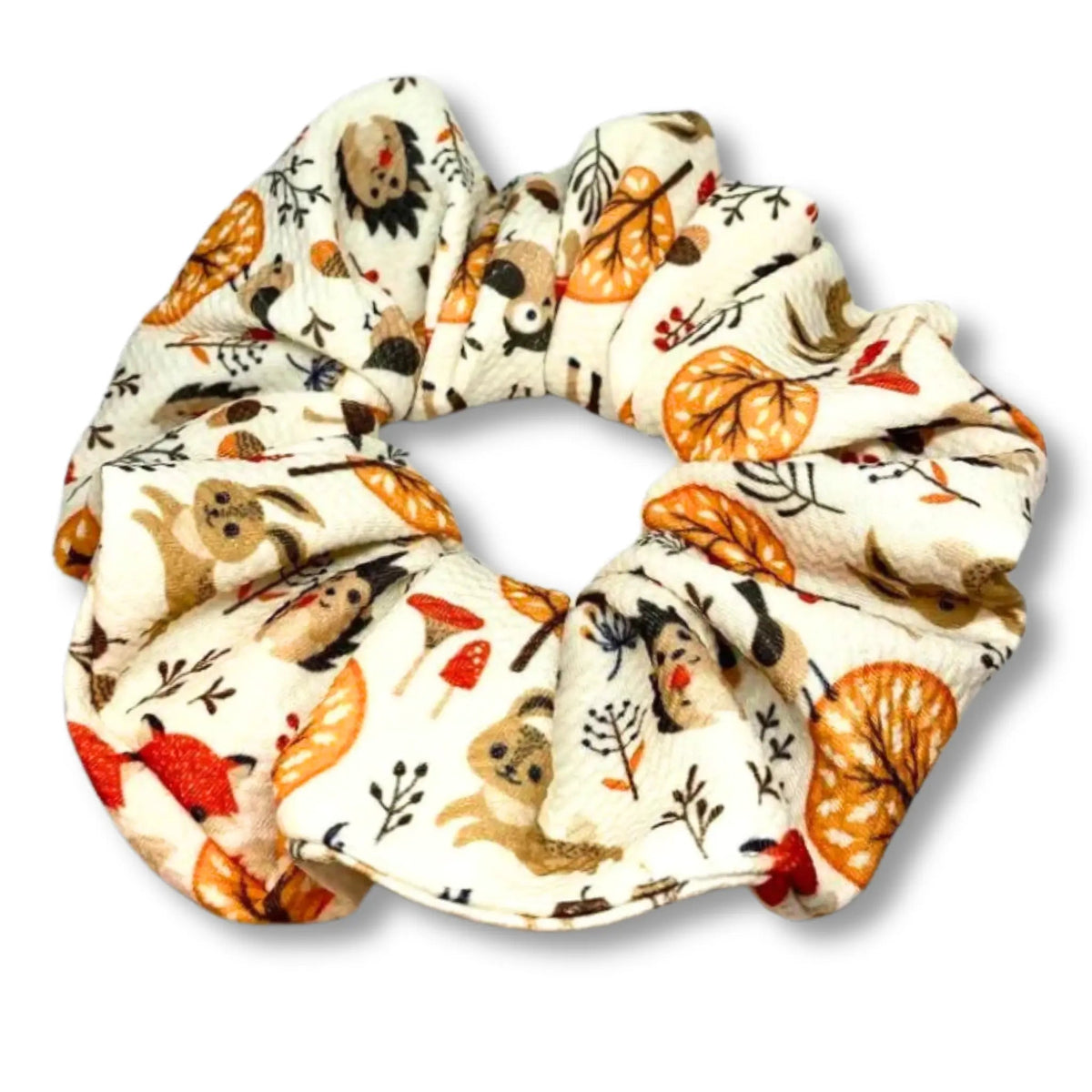 Fall Animals Bullet Scrunchie