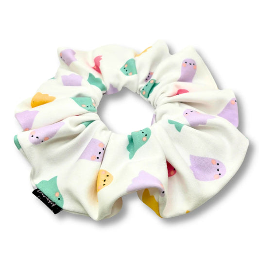 Pastel Ghosts Halloween Scrunchie