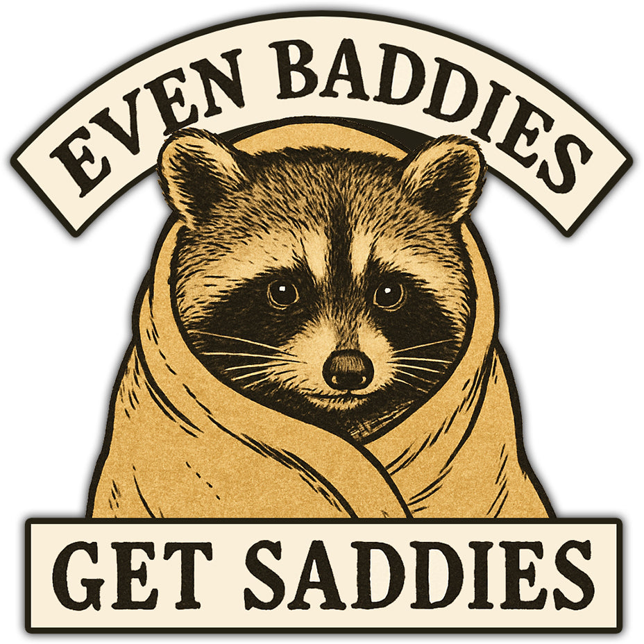 Even Baddies Get Saddies Flexible Magnet