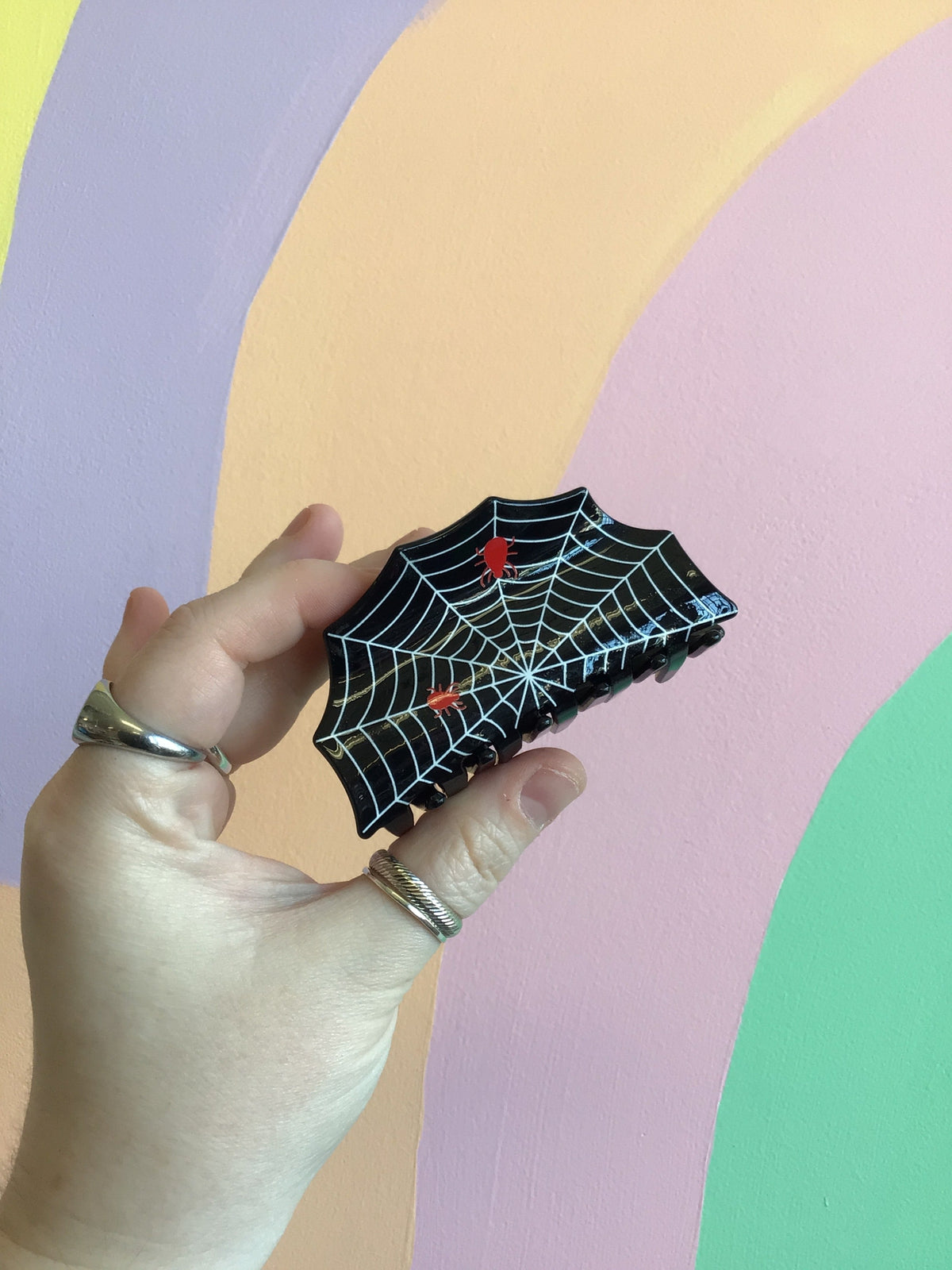 Wicked Web Hair Claw