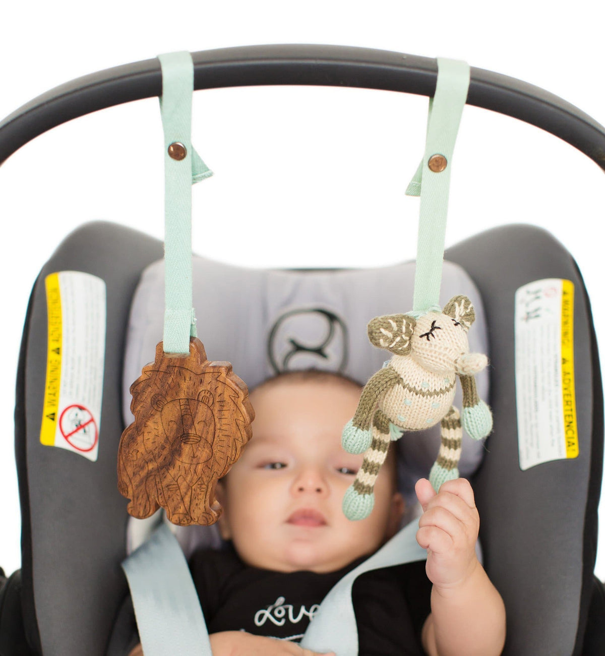 2 pc. stroller toys | ami & kenya