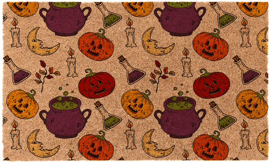 Halloween Pattern Cauldron