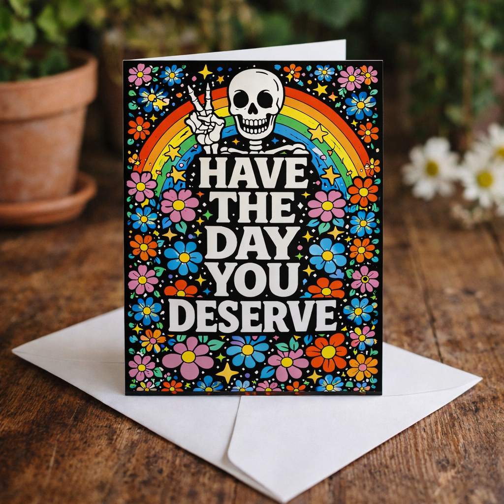 Have the Day You Deserve Card