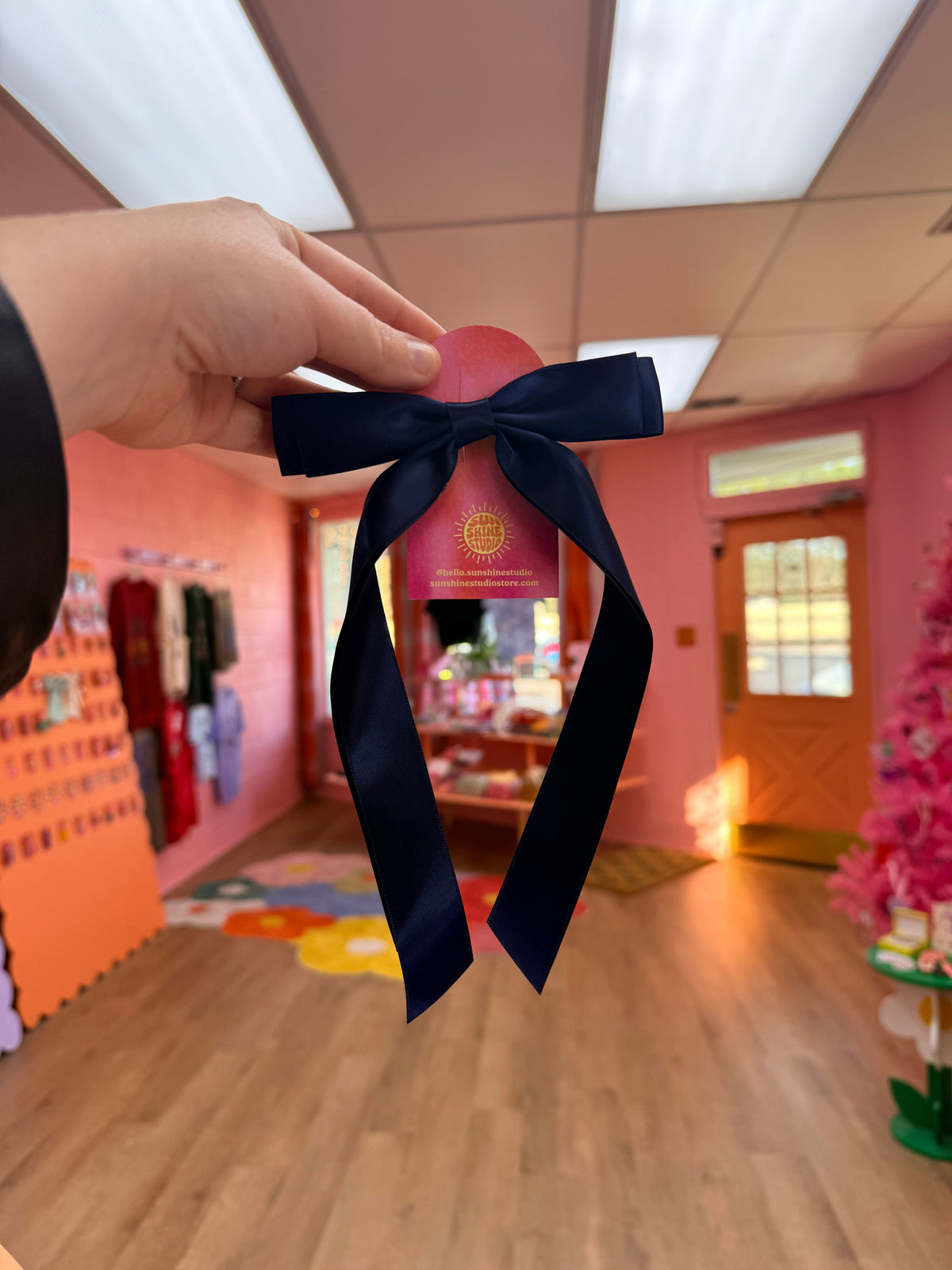 Ribbon Hair Bow Clip