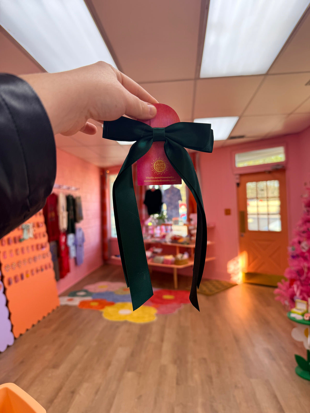 Ribbon Hair Bow Clip