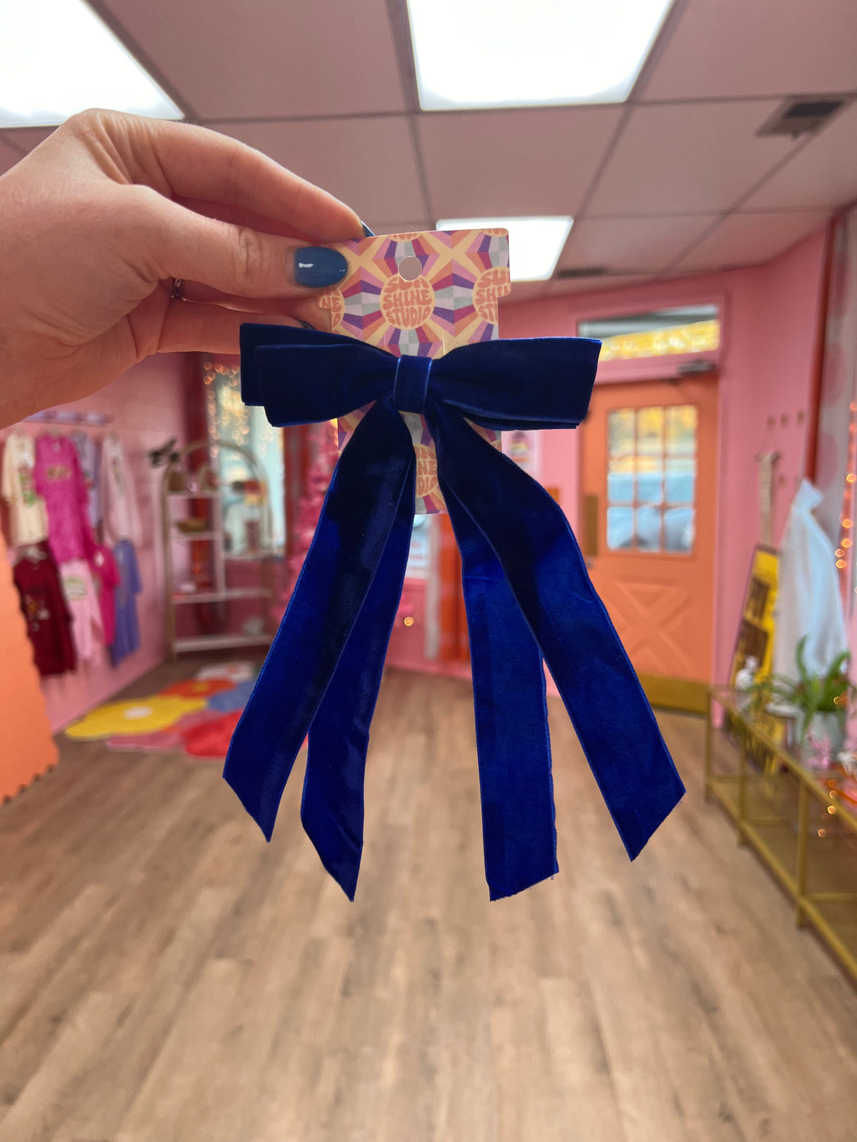 Velvet Hair Bow