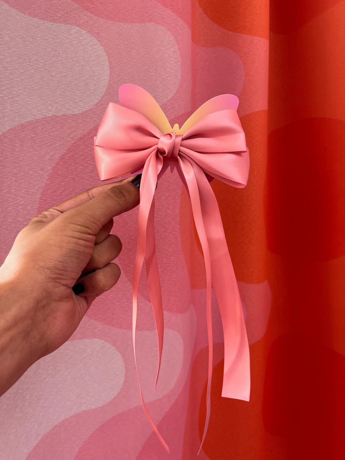 Ribbon Hair Bow Clip