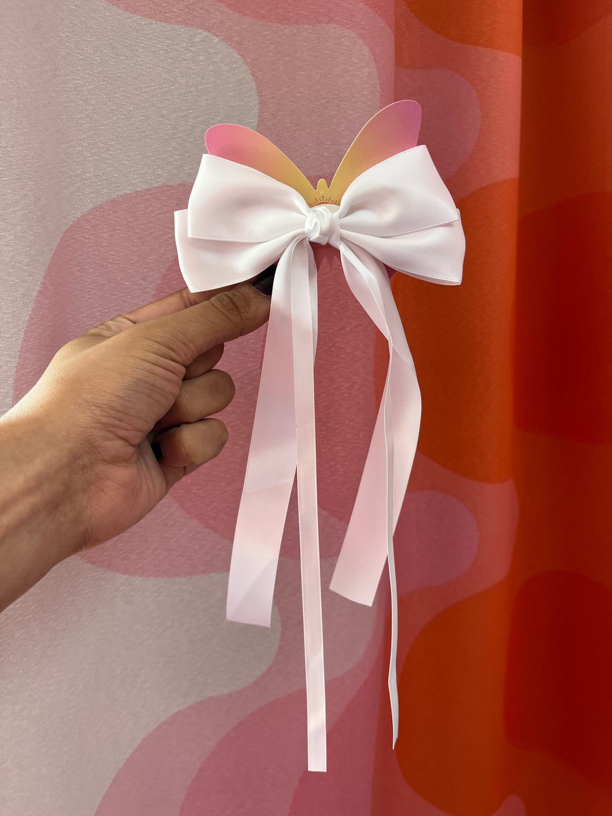 Ribbon Hair Bow Clip
