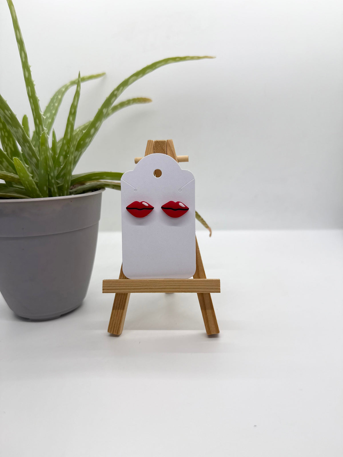 Kiss Lips - Polymer Clay Minis