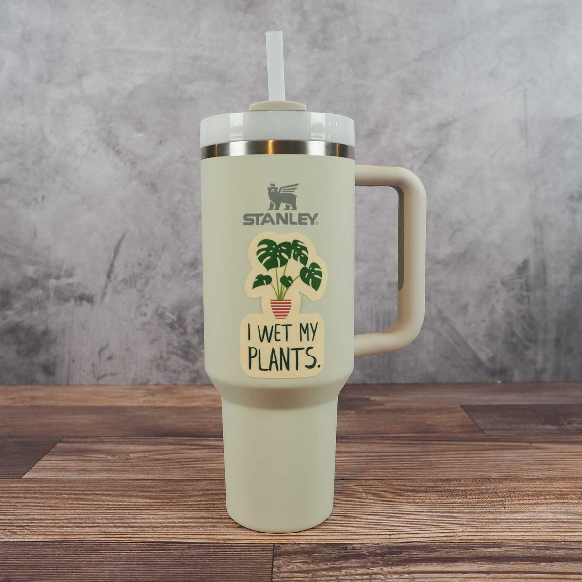I Wet My Plants Sticker
