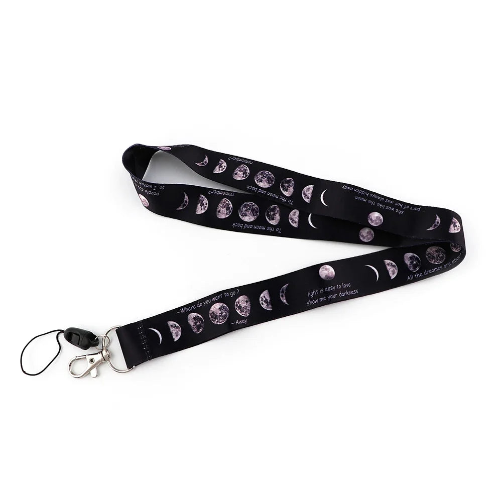 Witchy Lanyard Key Ring Badge