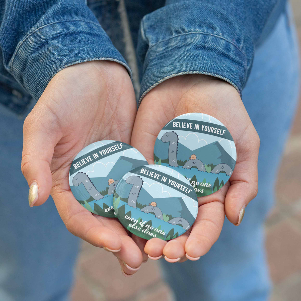 Believe Loch Ness Monster Refrigerator Magnet