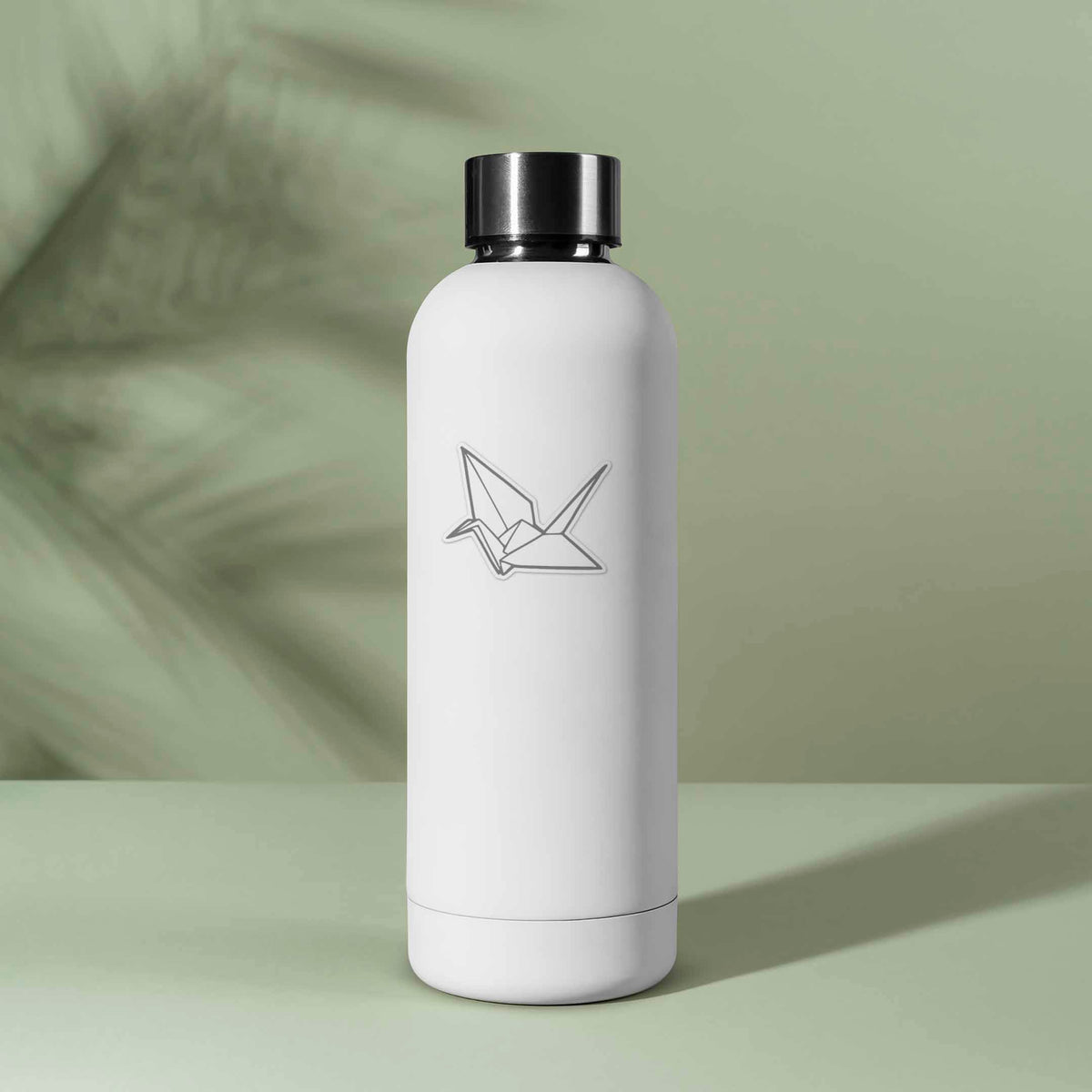 Origami Paper Crane Sticker - Cute Aesthetic Decal