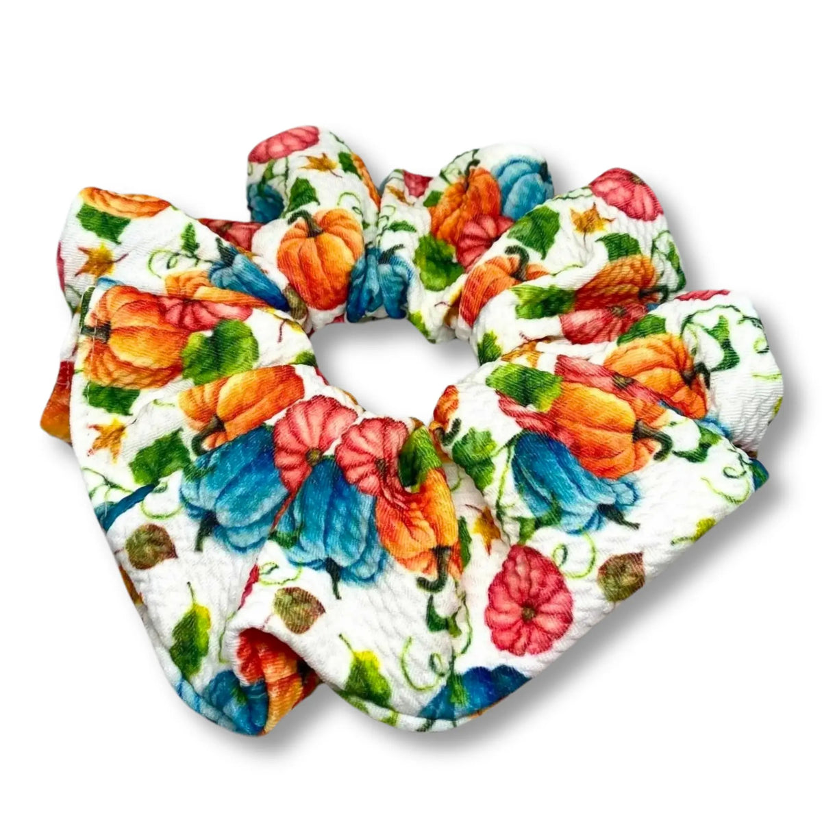 Pumpkin Patch Fall Bullet Scrunchie