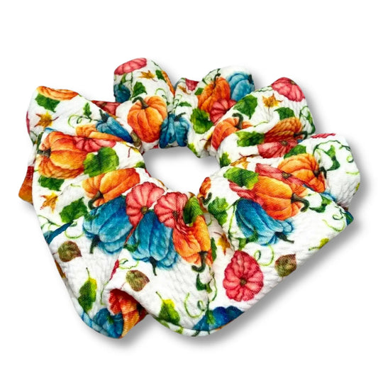 Pumpkin Patch Fall Bullet Scrunchie