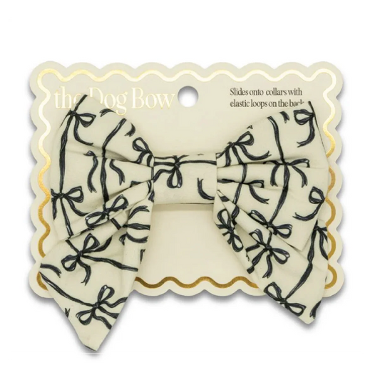 Simply Southern® Pet Bow: Black Bow