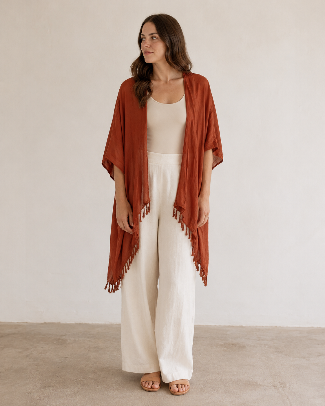 Solid Color Kimonos
