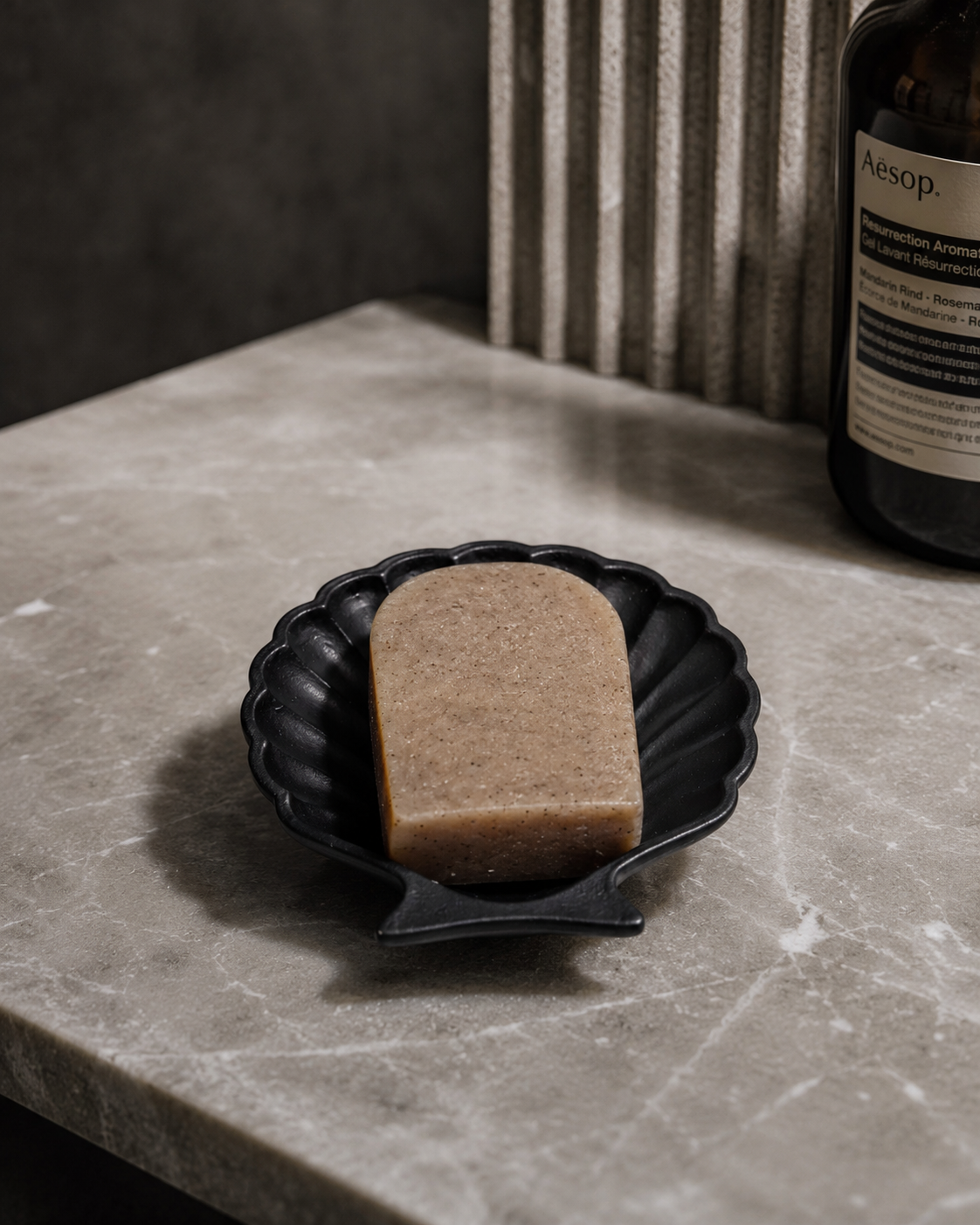 Stucco Shell Trinket Tray