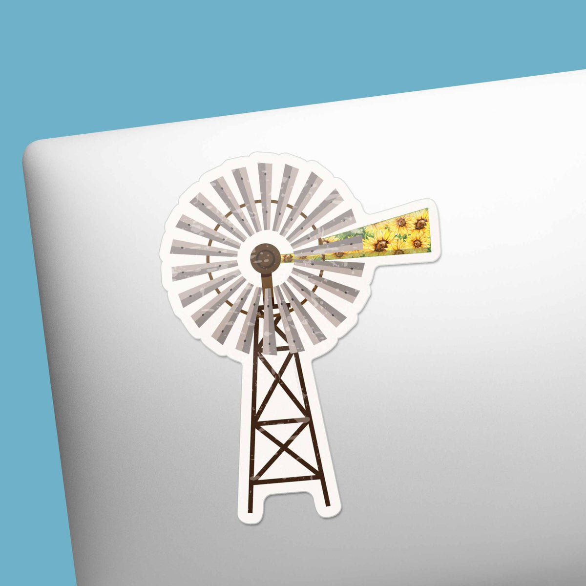 Sunflower Windmill Sticker