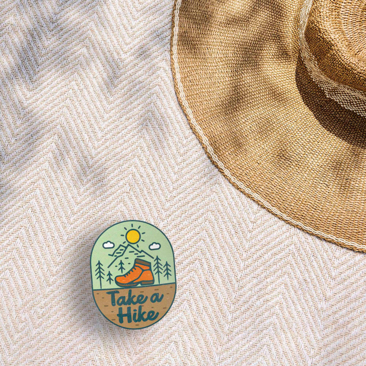Take a Hike Sticker - Cute Outdoors Decal