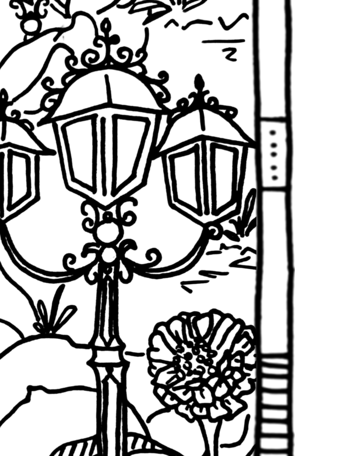 Major Arcana Tarot Coloring Page - 𝕿𝖍𝖊 𝕮𝖍𝖆𝖗𝖎𝖔𝖙