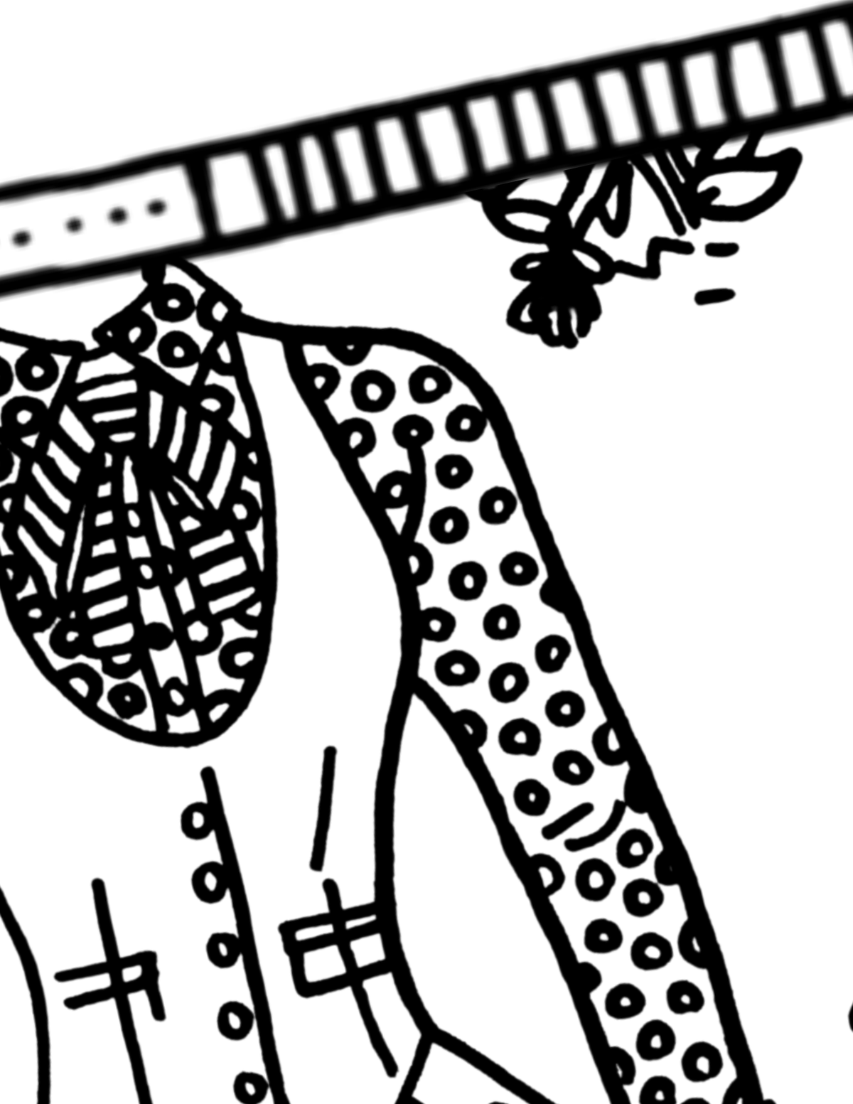 Major Arcana Tarot Coloring Page - 𝕿𝖍𝖊 𝕰𝖒𝖕𝖊𝖗𝖔𝖗