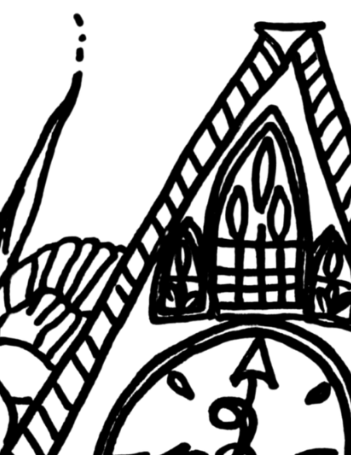 Major Arcana Tarot Coloring Page - 𝕿𝖍𝖊 𝕿𝖔𝖜𝖊𝖗