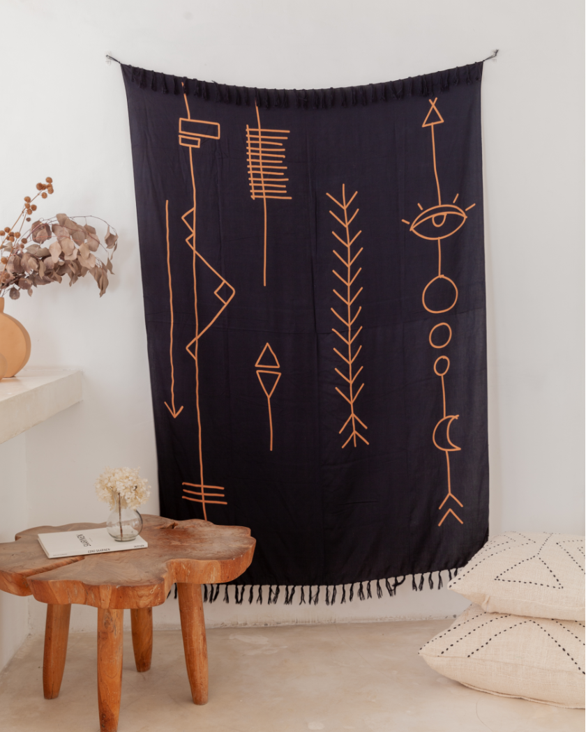 Abstract Tapestry Sarong