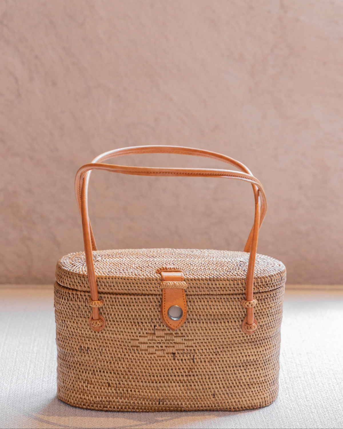 Opal Rattan Purse