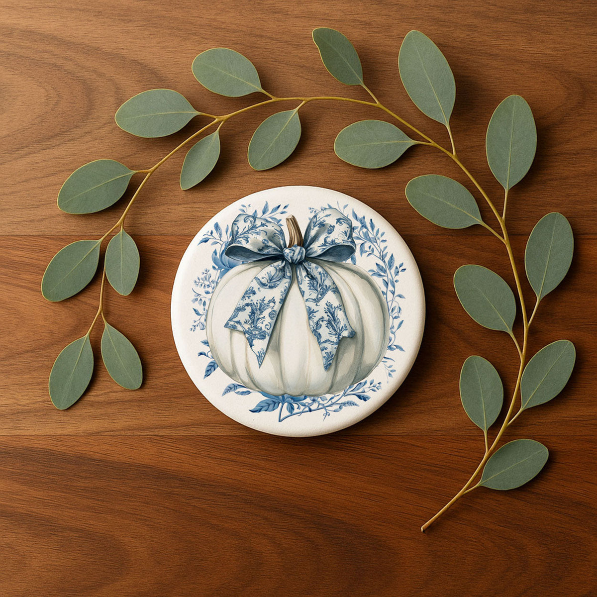 Chinoiserie Halloween Coasters