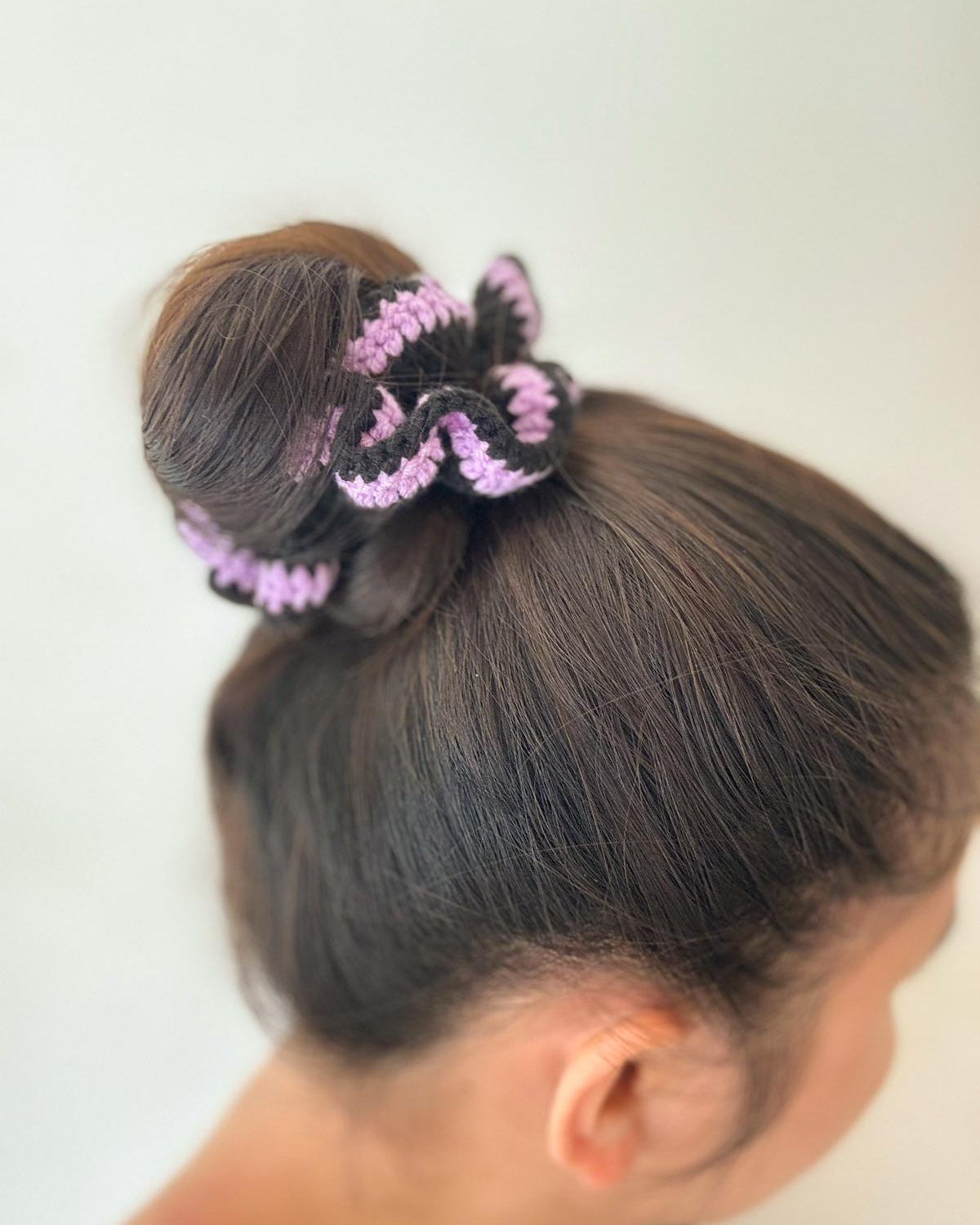 Cotton Crochet Scrunchie - Set of 3
