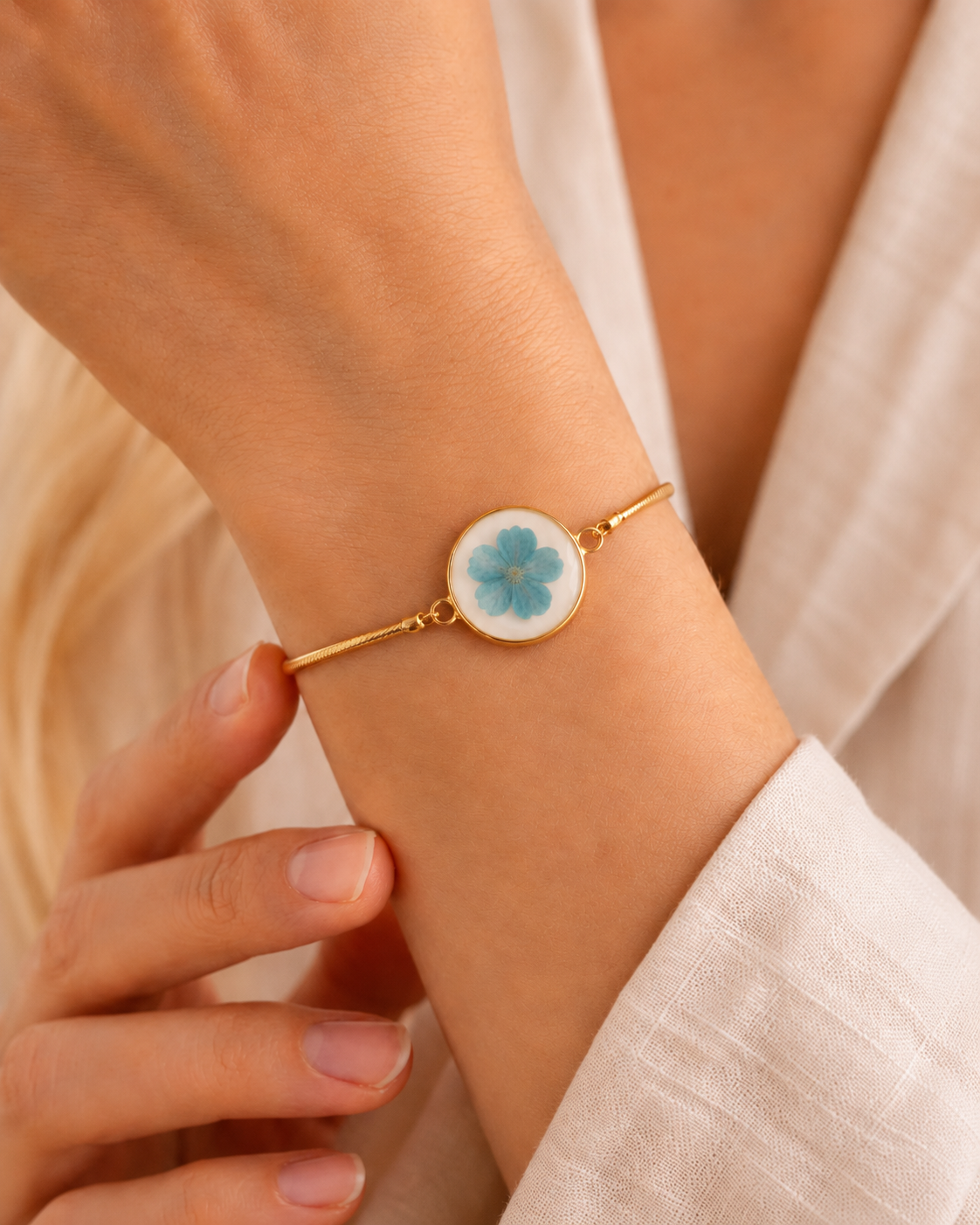Wildflower Gold Bracelet