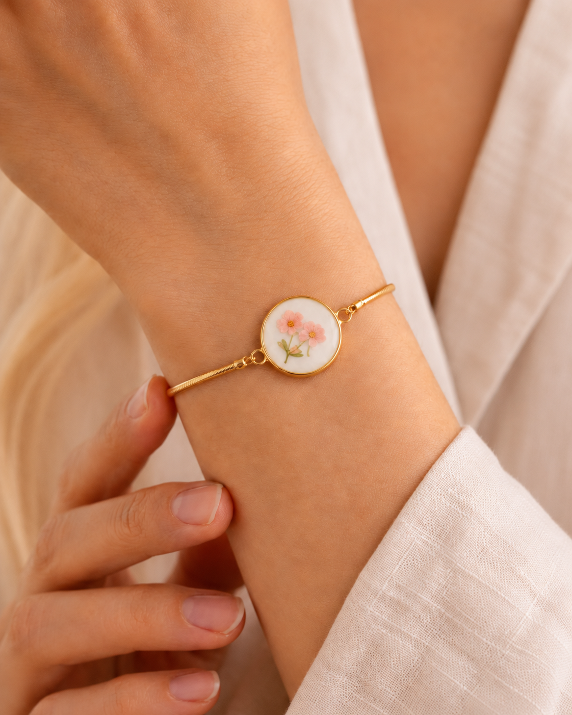 Wildflower Gold Bracelet