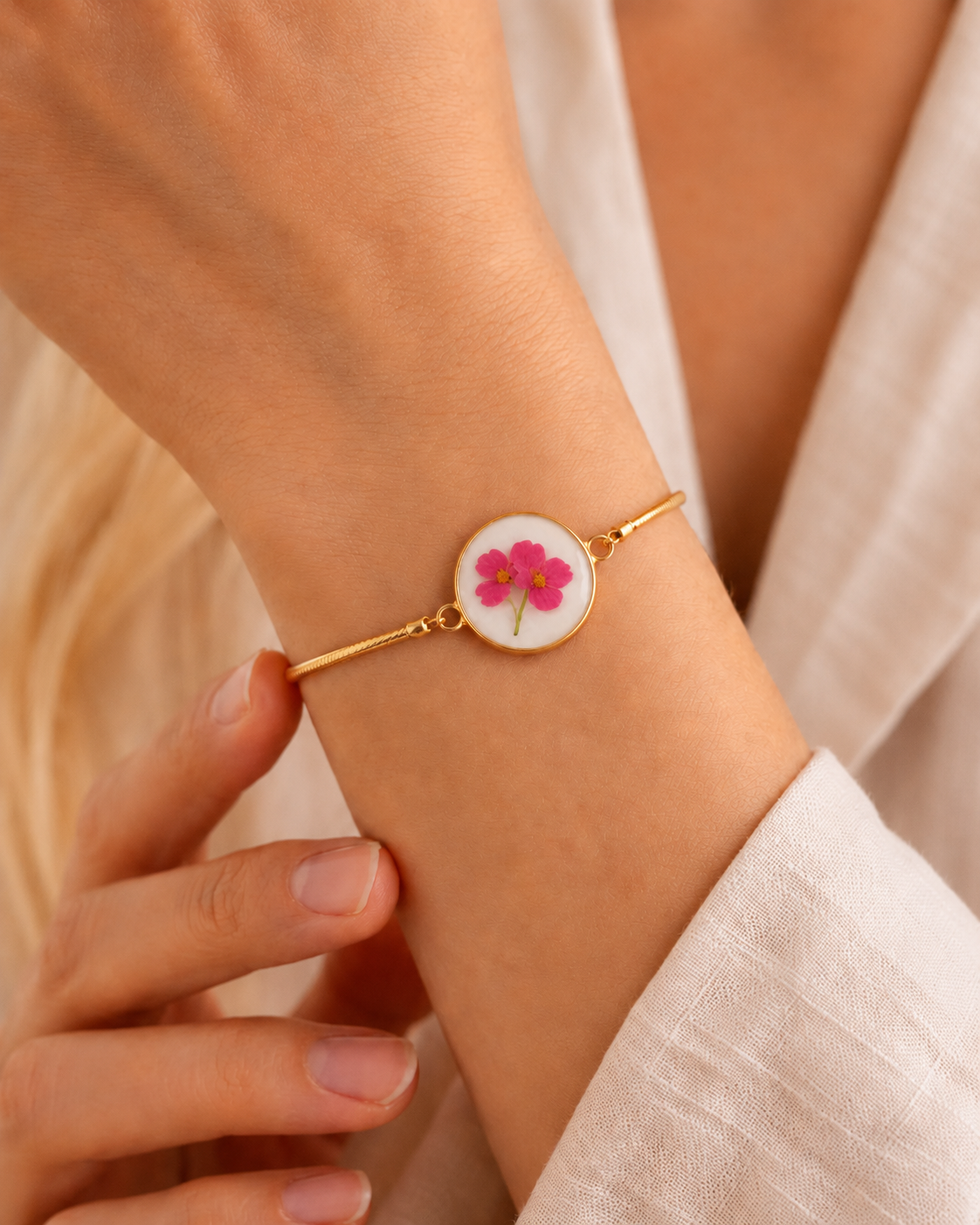 Wildflower Gold Bracelet