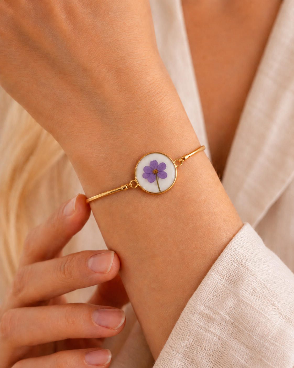 Wildflower Gold Bracelet