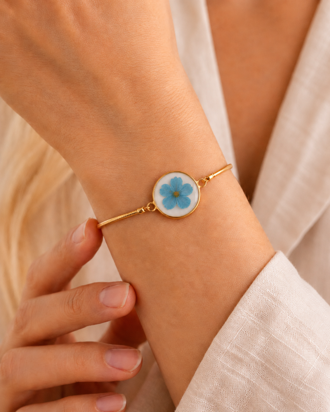 Wildflower Gold Bracelet