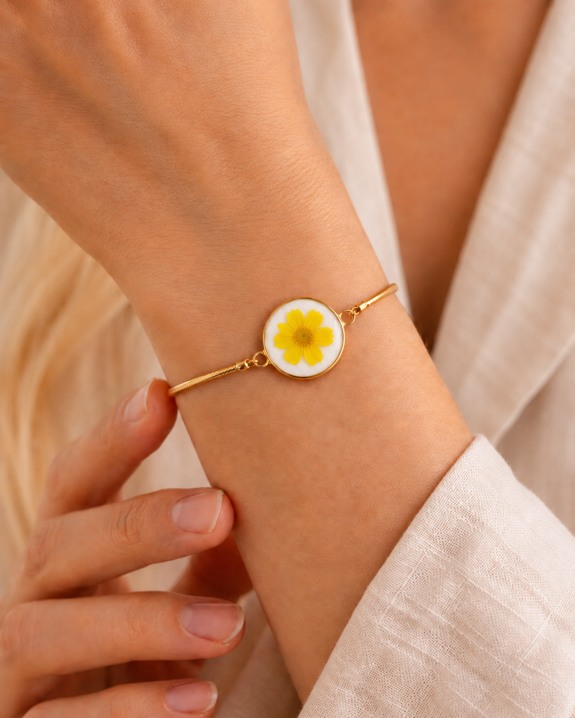 Wildflower Gold Bracelet