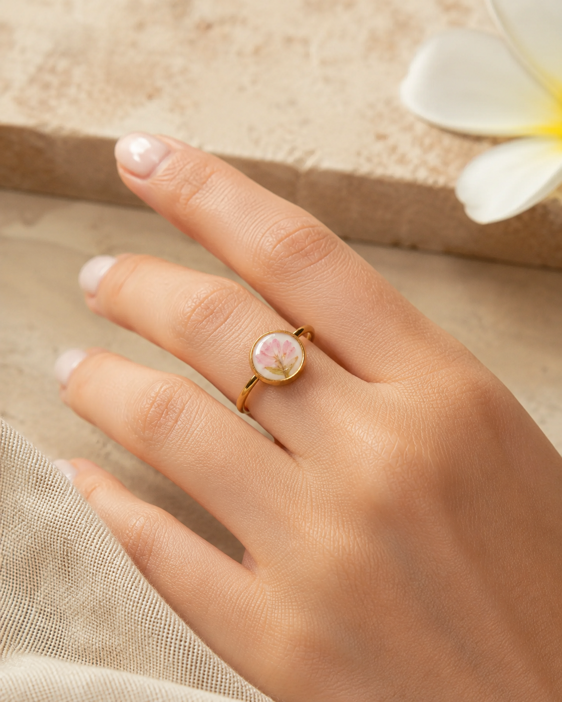 Wildflower Gold Ring